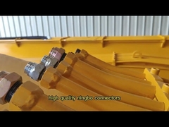 PC130 তিন বিভাগের উচ্চ পরিধি Excavator Boom Arm 24-27T