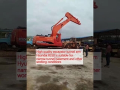 উচ্চ মানের excavator টানেল বাহু Hyundai R350 সংকীর্ণ টানেল বেসমেন্ট এবং অন্যান্য কাজের অবস্থার জন্য উপযুক্ত