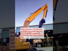 উন্নত নির্ভুলতা ZX210/EX210 খননকারী দীর্ঘ প্রসারিত বাহু Q355B/Q690D ভূমি প্রকৌশল জন্য উপযুক্ত Ningbo যৌথ