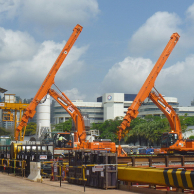 CAT320 লং বুম এক্সক্যাভেটর টেলিস্কোপিক আর্ম, বালতি সহ এক্সক্যাভেটর টেলিস্কোপিক বুম