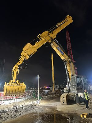 BS900 Q355B এক্সক্যাভেটর টেলিস্কোপিক আর্ম