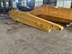 Komatsu PC200 এর জন্য হলুদ 10m এক্সকাভেটর স্লাইডিং আর্ম পরিধান প্রতিরোধী