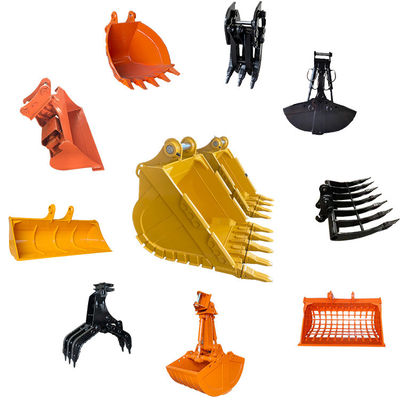 Q355B MN400 Hardox500 Excavator বালতি 0.8 1 Cbm 320 ZX200 DX200 SY205C এর জন্য