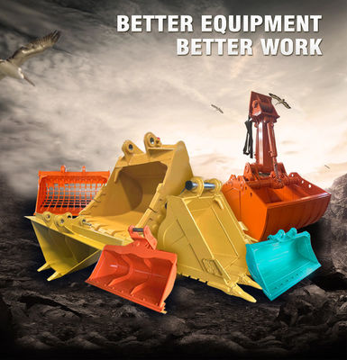 Q355B MN400 Hardox500 Excavator বালতি 0.8 1 Cbm 320 ZX200 DX200 SY205C এর জন্য