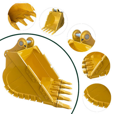 330 Excavator Rock Bucket Q355B MN400 Hardox500 Excavator টেলিস্কোপিক বাহুর জন্য ঐচ্ছিক 320