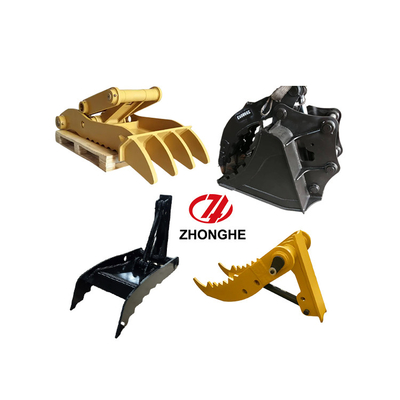 PC200 CAT320 ZX200 এর জন্য যান্ত্রিক খননকারী হাইড্রোলিক থাম্ব, গ্র্যাপ্টর বালতি