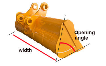 কমাতুর জন্য erpillar জন্য হিটাচি Excavator জন্য Komatsu জন্য erpillar মিনি Excavator জলবাহী কাদা পরিষ্কারের টিল্ট বালতি