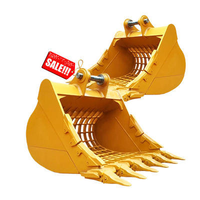 320 ZX330 Excavator Seive Backet, OEM ODM টেকসই কঙ্কাল বালতি