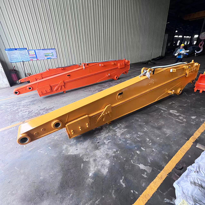 পেটেন্ট 12M 30 টন এক্সক্যাভেটর স্লাইডিং আর্ম, Q355B স্লাইড প্রত্যাহারযোগ্য এক্সকাভেটর বুম