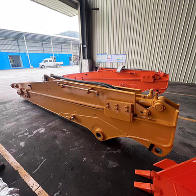 পেটেন্ট 12M 30 টন এক্সক্যাভেটর স্লাইডিং আর্ম, Q355B স্লাইড প্রত্যাহারযোগ্য এক্সকাভেটর বুম