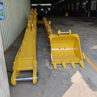 ক্যাটারপিলার Cat320D লং বুম আর্ম সংযুক্তি, বালতি এবং সিলিন্ডার সহ 18M লং রিচ বুম