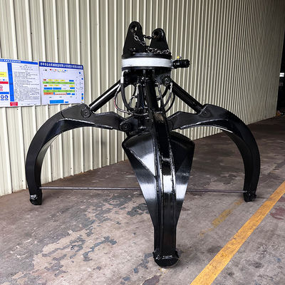 Pc360 300 Zx220 হাইড্রোলিক রক গ্র্যাব, 360 ডিগ্রি সুইভেল এক্সক্যাভেটর রোটেটিং গ্র্যাব