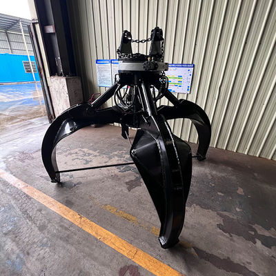 Pc360 300 Zx220 হাইড্রোলিক রক গ্র্যাব, 360 ডিগ্রি সুইভেল এক্সক্যাভেটর রোটেটিং গ্র্যাব