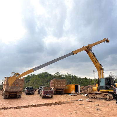 CAT320 বলিষ্ঠ এক্সকাভেটর টেলিস্কোপিক বুম 25মি লম্বা হেভি ডিউটি ​​পৌঁছায়