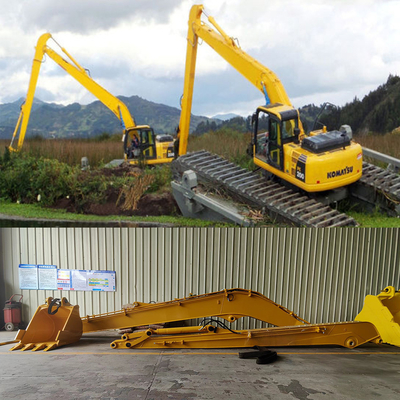 ক্যাটারপিলার Cat320D উভচর খননকারী লং রিচ বুম 14M