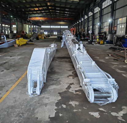 Q690D Excavator Long Reach Boom Long Arm Core Vendor For Sanny Hitachi  সানি হিটাচি বিড়ালের জন্য