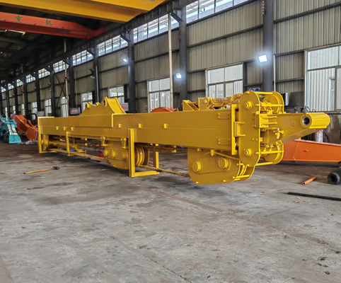 রেড ২০ টন এক্সক্যাভেটর টেলিস্কোপিক আর্ম এক্সক্যাভেটর তিন সেকশন টেলিস্কোপিক বুম হিটাচি কমাতসু বিড়ালের জন্য