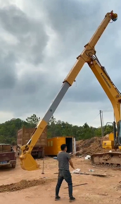 CAT320 লং বুম এক্সক্যাভেটর টেলিস্কোপিক আর্ম, বালতি সহ এক্সক্যাভেটর টেলিস্কোপিক বুম