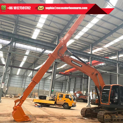 কাস্টমাইজড কালার এক্সক্যাভারেটর টেলিস্কোপিক বুম গভীর খনন ক্ষমতা 0.2-1cbm বালতি ক্ষমতা