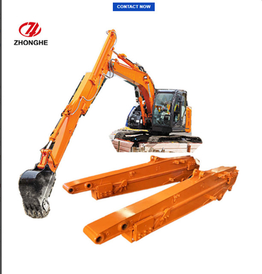 Q355B এক্সক্যাভেটর স্লাইডিং বুম 8000mm সর্বোচ্চ খনন গভীরতা 600mm ট্র্যাক জুতা সঙ্গে