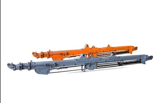 320 এর জন্য ব্যবহারিক Q355B এক্সকাভেটর টেলিস্কোপিক বুম এক্সটেনশন দৈর্ঘ্য 14 মি