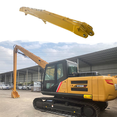 উচ্চ শক্তি 23m 24m Sanny Komatsu Hitachi Kato ইত্যাদির জন্য খননকারীর উপর ভাঙ্গন বুম আর্ম