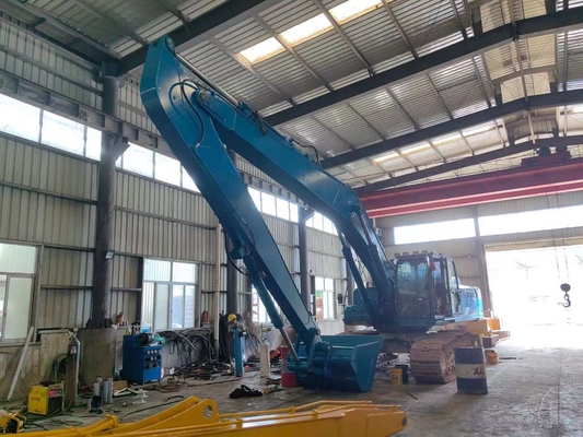 Q355B Excavator Long Reach Booms Arm Long Boom হলুদ লাল সবুজ ৭ মিটার দৈর্ঘ্য