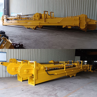 Clamshell টেলিস্কোপিক আর্ম লং রিচ বুম 20m 25m 30m  জন্য Hitachi Komatsu