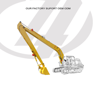 Q355B Cat Long Reach Excavator Booms 6-60 টন এক্সক্যাভারের জন্য