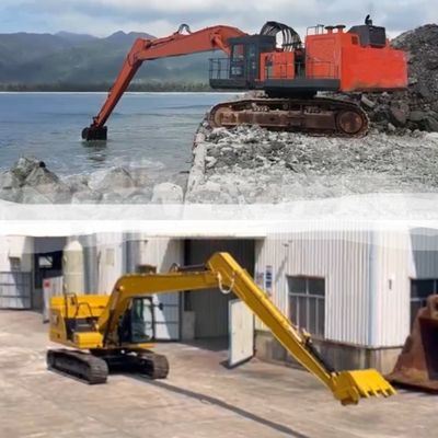 Q355B Cat Long Reach Excavator Booms 6-60 টন এক্সক্যাভারের জন্য