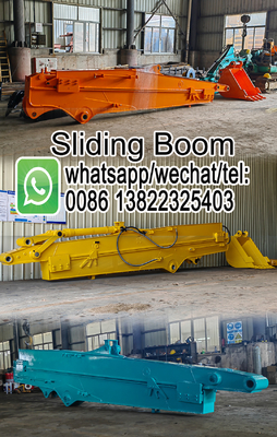 উচ্চ শক্তি 0.1CBM Excavator স্লাইডিং আর্ম জন্য Hitachi Komatsu Kato বিড়াল খননকারী টেলিস্কোপিক আর্ম টেলিস্কোপিক বুম খননকারী বুম আর্ম খননকারী দীর্ঘ পরিধি বাহু দীর্ঘ পরিধি বুম