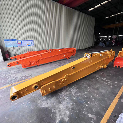Q355B 12M দৈর্ঘ্য 0.5cbm বালতি ধারণক্ষমতা সহ পেইন্টেড এক্সক্যাভেটর স্লাইডিং আর্ম স্লাইডিং এক্সটেনশন উপায়