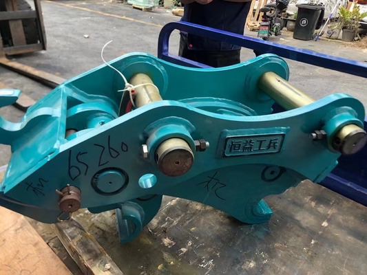 নিরাপদ উচ্চ-কার্যকর Excavator দ্রুত Coupler, হাইড্রোলিক দ্রুত পিন সঙ্গে বিড়াল Hitachi Komatsu Sanny জন্য
