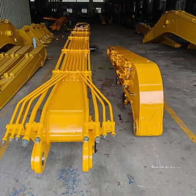 Excavator Pile Driver Attachment For  Hitachi Komatsu excavator pile arm pile boom বিড়ালের জন্য এক্সক্যাভেটর পিল ড্রাইভার