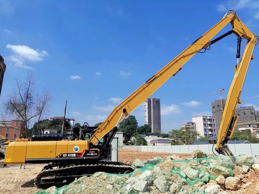 কাস্টমাইজড উচ্চ পৌঁছানোর আর্ম ধ্বংস বুম 18M 20M 24M 26M 28M 30M এক্সকাভেটর উচ্চ নির্মাণ যন্ত্রাংশ 325 PC200 ZX200 এর জন্য