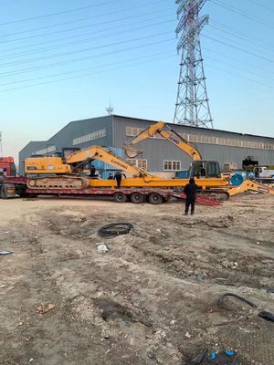 মাল্টিফাংশনাল SK350 এক্সক্যাভেটর টেলিস্কোপিক আর্ম দ্বিতীয় পর্যায় BS700/Q690D বেসমেন্ট পাইপলাইন লস সিল এক্সক্যাভেশন প্রকল্প 35T