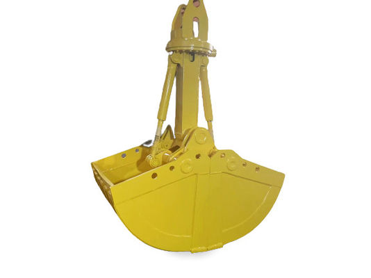 কাস্টমাইজযোগ্য লোডিং Excavator Clamshell বালতি বড় ধারণক্ষমতা উপকরণ মডেল অনুযায়ী