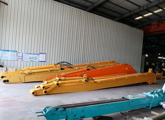 কাস্টমাইজযোগ্য খননকারী লং রিচ বুম DX225LCA 16 মিটার CAT330 20 মিটার R520 22 মিটার
