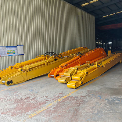 কারখানার বিক্রয় Q355B লং রিচ এক্সক্যাভেটর রিচ লং বুম আর্ম এক্সক্যাভেটর সংযুক্তি