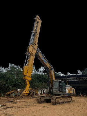 কাস্টমাইজযোগ্য খননকারী এক্সই 370 থ্রি স্টেজ টেলিস্কোপিক আর্ম বিএস 900 উপাদান হালকা বালতি বহন বা ধরার ক্ষেত্রে দক্ষ 37T
