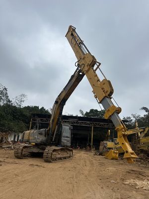 কাস্টমাইজযোগ্য খননকারী এক্সই 370 থ্রি স্টেজ টেলিস্কোপিক আর্ম বিএস 900 উপাদান হালকা বালতি বহন বা ধরার ক্ষেত্রে দক্ষ 37T