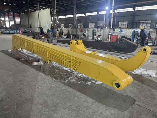 CAT349 22m Q355B Excavator Pile ড্রাইভিং আর্ম আকার আর্ম খোলার কোণ প্রায় 160 °