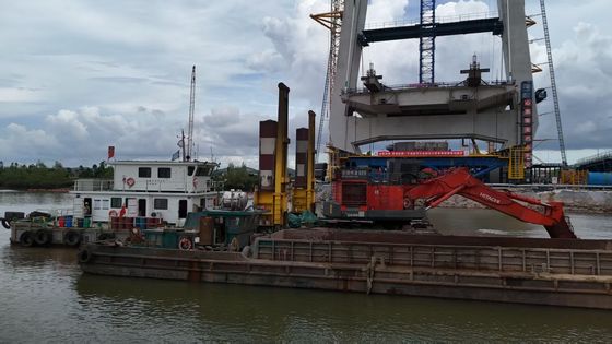 CAT KOBELCO হিটাচি জন্য বালতি এবং সিলিন্ডার সঙ্গে দীর্ঘ বাহু খননকারী বাহু