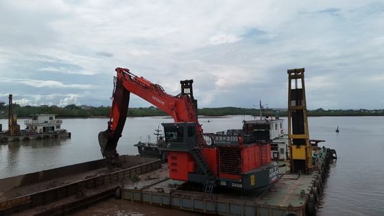 CAT KOBELCO হিটাচি জন্য বালতি এবং সিলিন্ডার সঙ্গে দীর্ঘ বাহু খননকারী বাহু