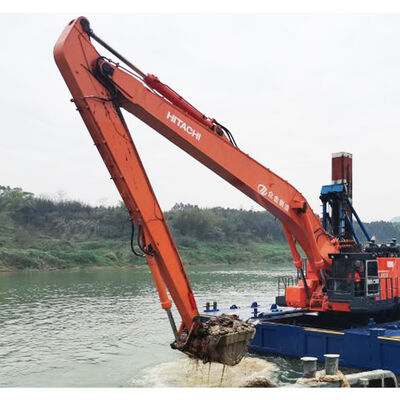 Excavator Long Reach Boom and Arm Extended Boom Arm in 15m 16m 17m 18m নির্মাণ যন্ত্রপাতি অংশের জন্য মাপ