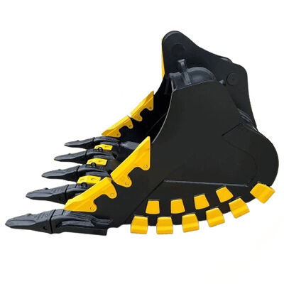 এক্সক্যাভেটর ভারী দায়িত্ব পাথর বালতি 5T জন্য উপলব্ধ - 50T +