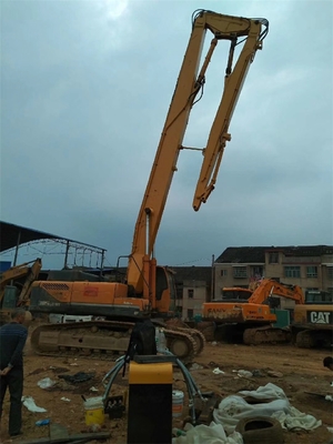 CE সার্টিফিকেশন 23M Q355B হাই রিচ ডেমোলিশন বুম এক্সক্যাভেটর লং রিচ, 385 হুন্ডাই লং বুম এক্সকাভেটর