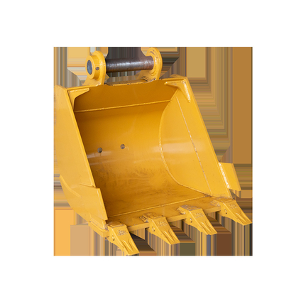 Q355B হলুদ খননকারী রক বালতি CAT320 ZX200 DX200 SY205C এর জন্য 0.8 Cbm