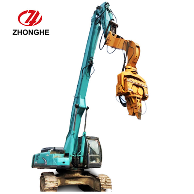 ZX330 PC300 Hyundai R360 এর জন্য 13M 15M এক্সকাভেটর পাইল ড্রাইভার বুম কংক্রিট পাইলস