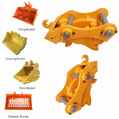নিরাপদ উচ্চ-কার্যকর Excavator দ্রুত Coupler, হাইড্রোলিক দ্রুত পিন সঙ্গে বিড়াল Hitachi Komatsu Sanny জন্য